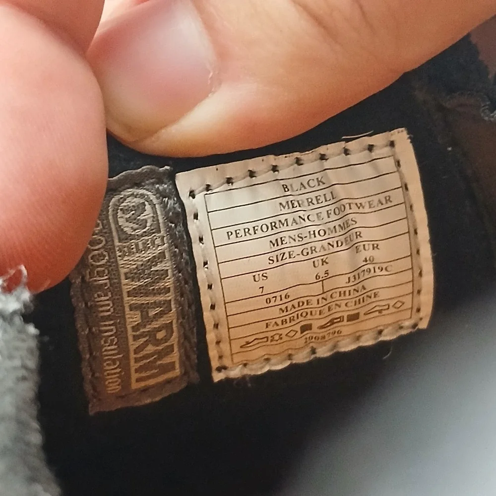 Merrell performance footwear